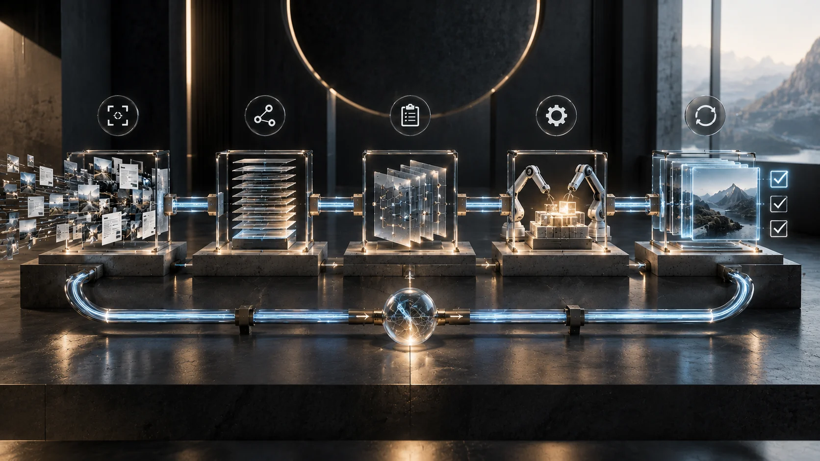 The ARM framework connects authority, retrieval, and mandate to accountable execution.